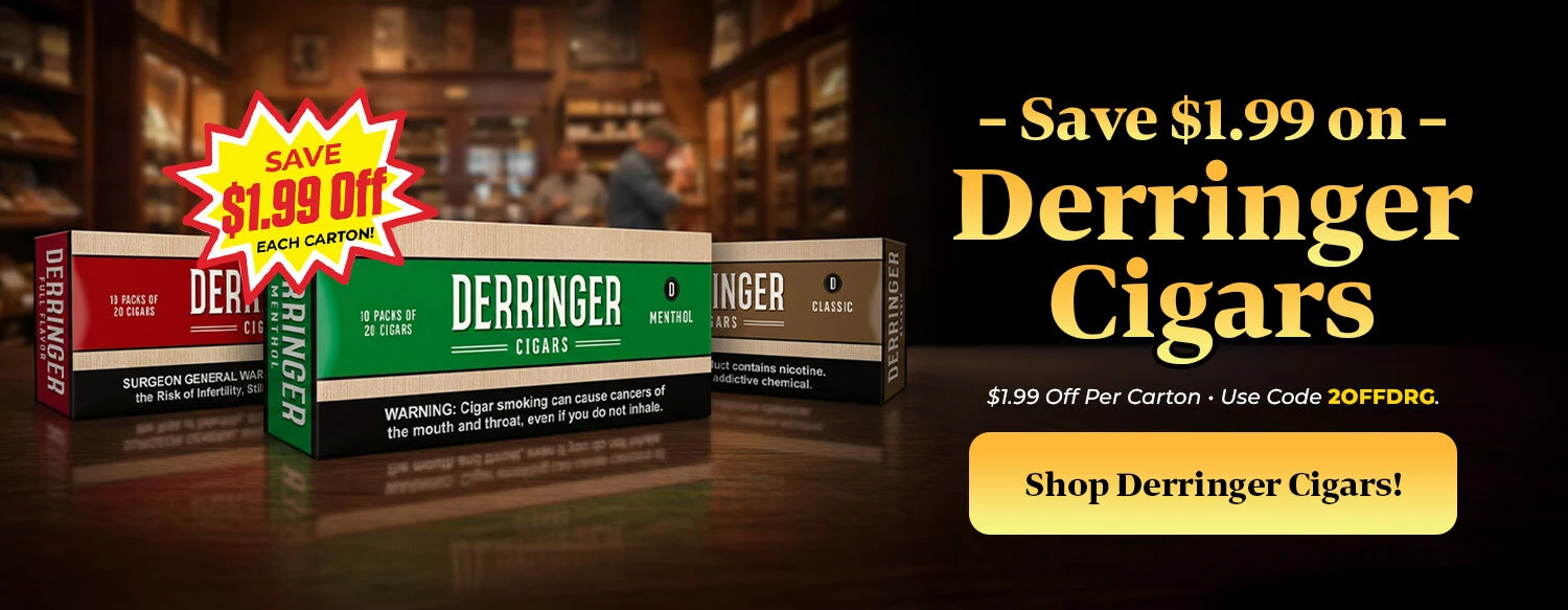 Save $1.99 on Derringer Cigars with Coupon Code