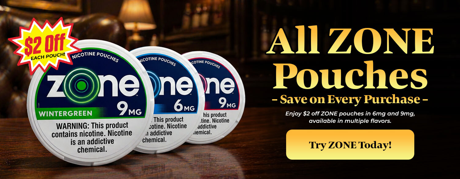 All Zone Pouches Now $1.99 off! 