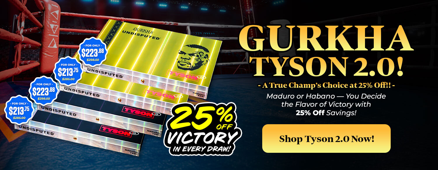 Cyber Monday Gurkha Tyson 2.0 Undisputed