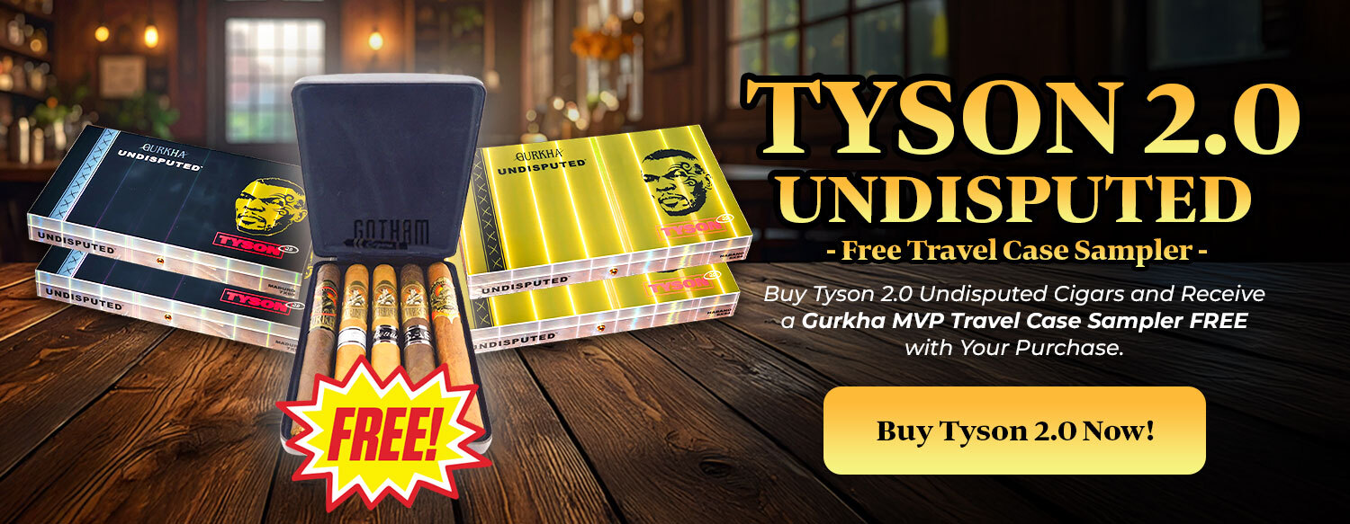 Tyson 2.0 Undisputed. Free Travel Case Sampler