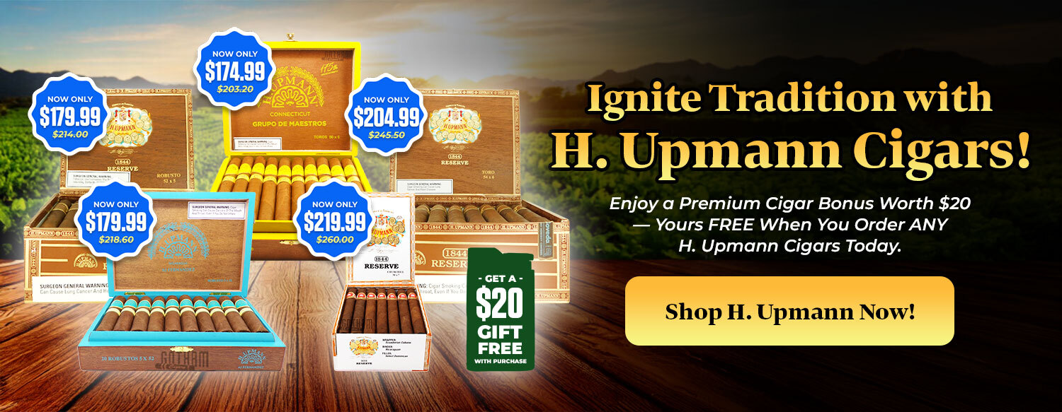 Ignite Tradition with H. Upmann Cigars!