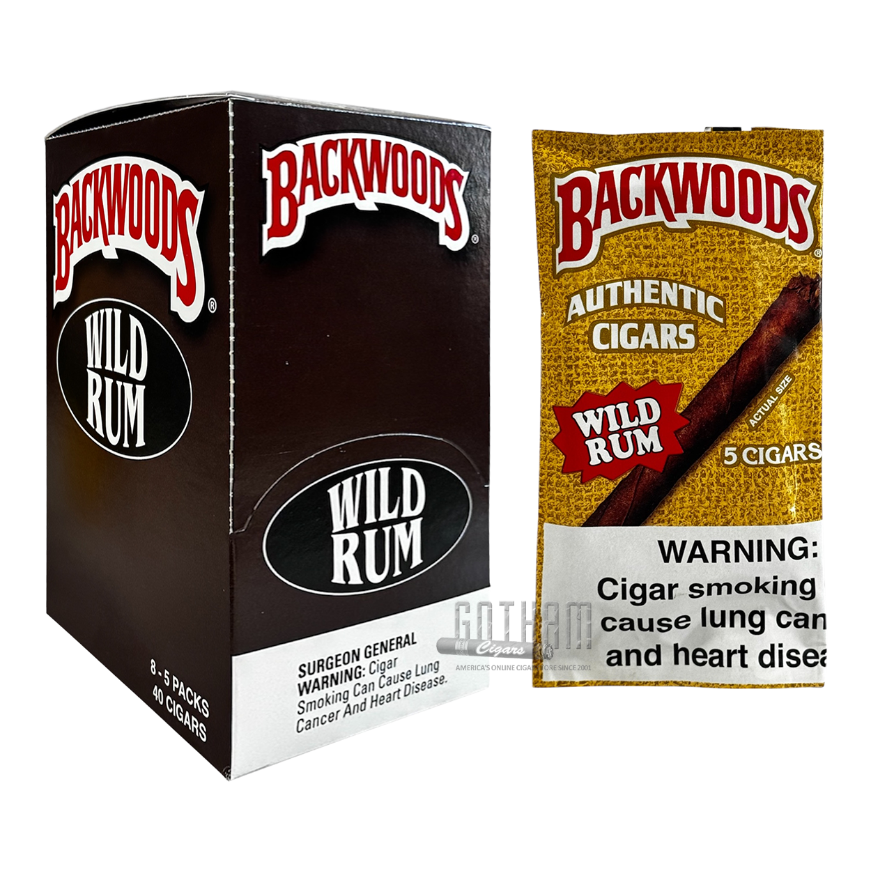 Backwoods Wild Rum Cigars