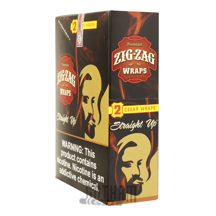 Zig Zag Cigar Wraps 2/25 Straight Up | Gotham Cigars