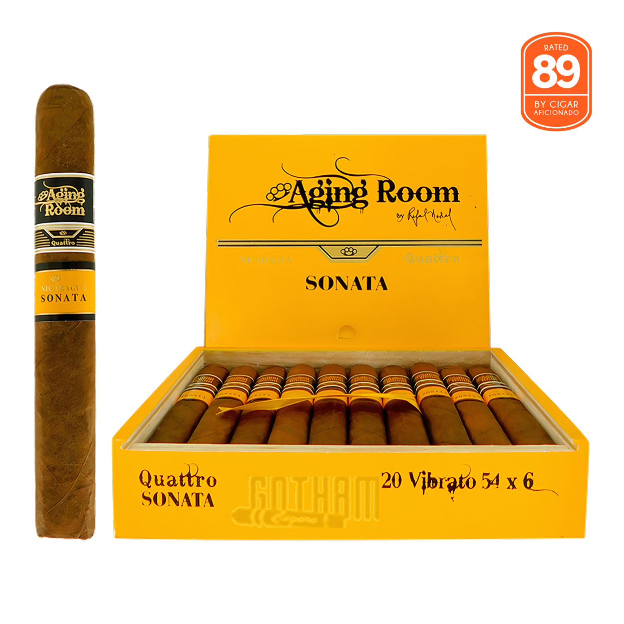 Aging Room Quattro Nicaragua Sonata Vibrato | Gotham Cigars