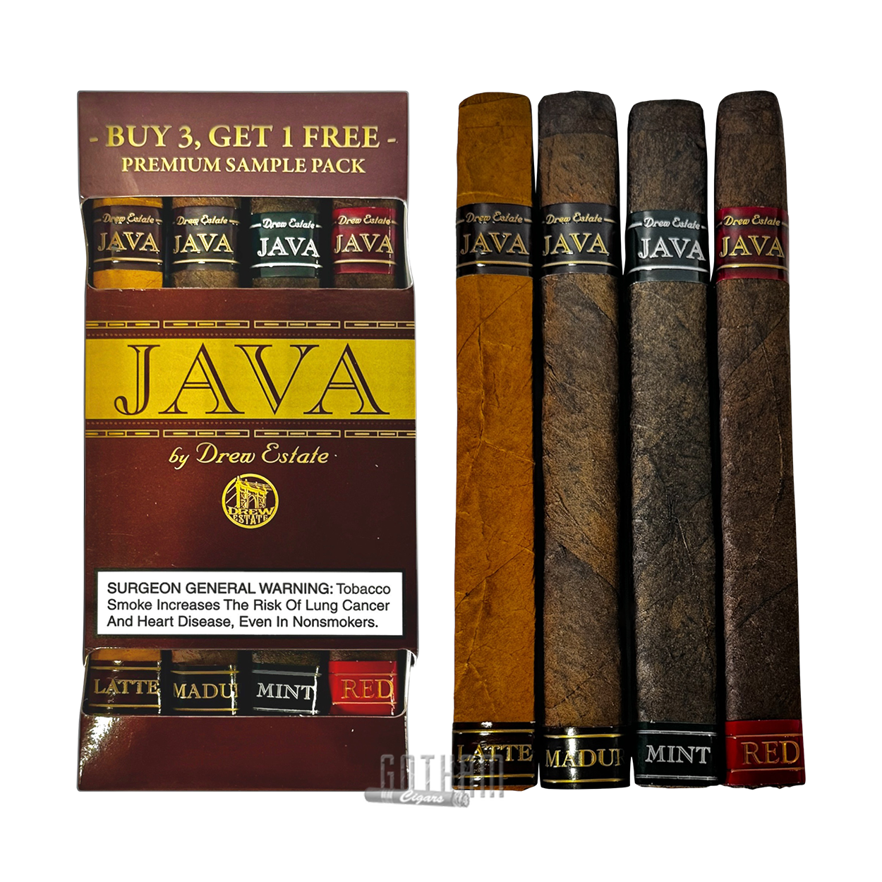 Rocky Patel Java Premium Sampler Pack | Gotham Cigars