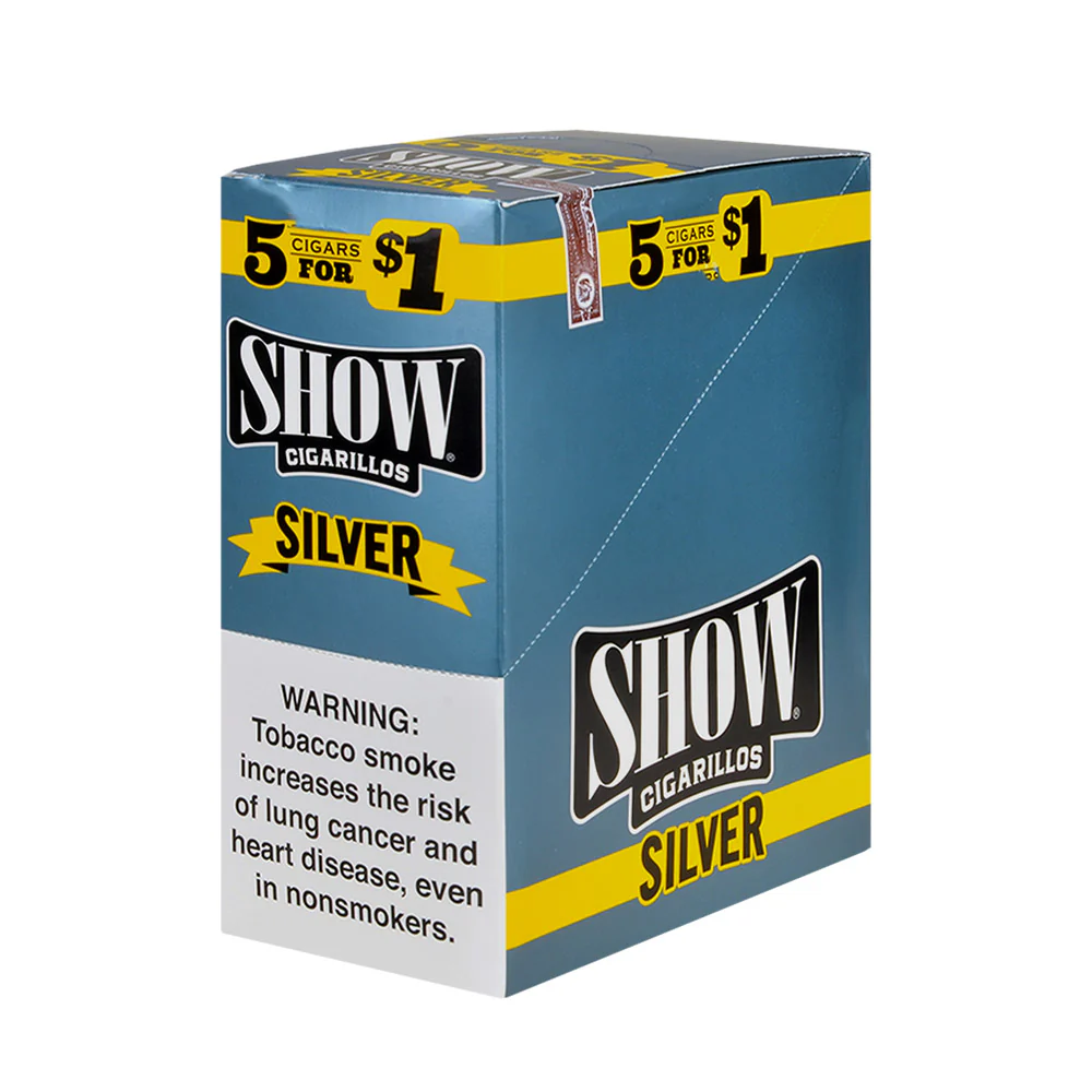 Show Cigarillos 5/$1.00 Silver
