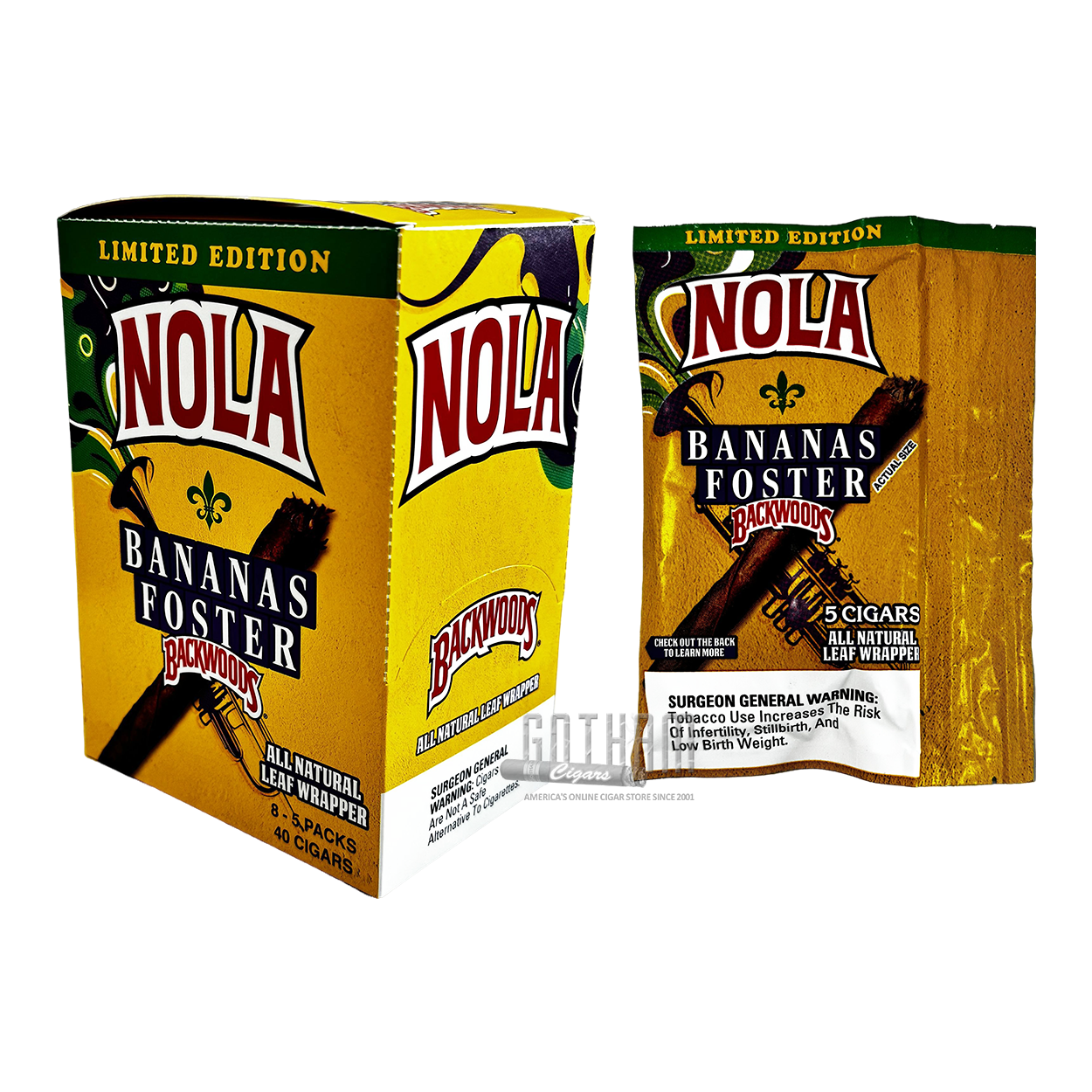 Backwoods NOLA Bananas Foster Limited Edition | Smooth Cigar