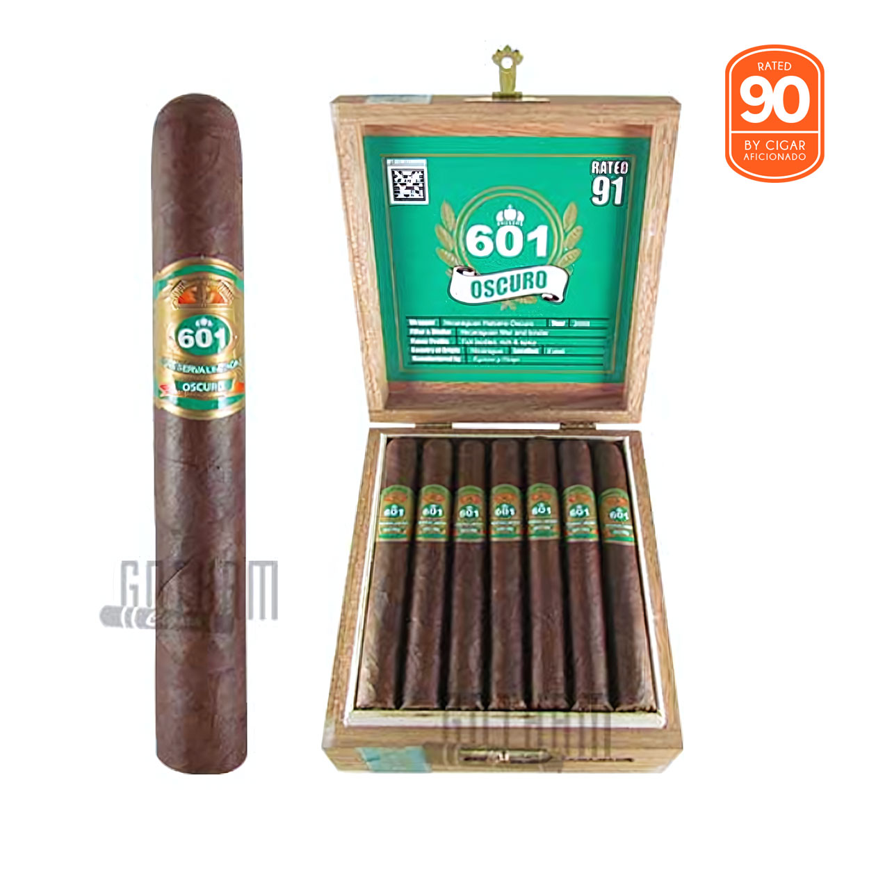 601 Green Label Oscuro Corona | Bold & Full-Bodied Cigar