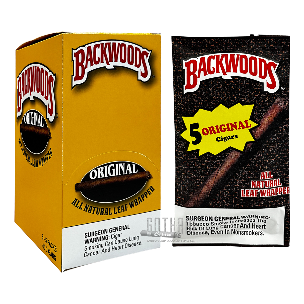 Backwoods Cigars Original Wild N' Mild | Gotham Cigars