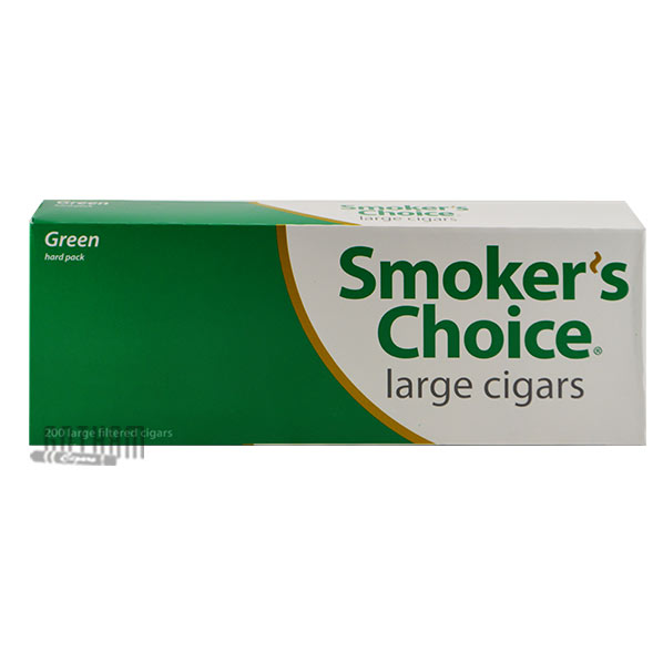 smokers choice cigarettes Filtered Cigars Blue Smoker's Choice Filtered Large Cigars