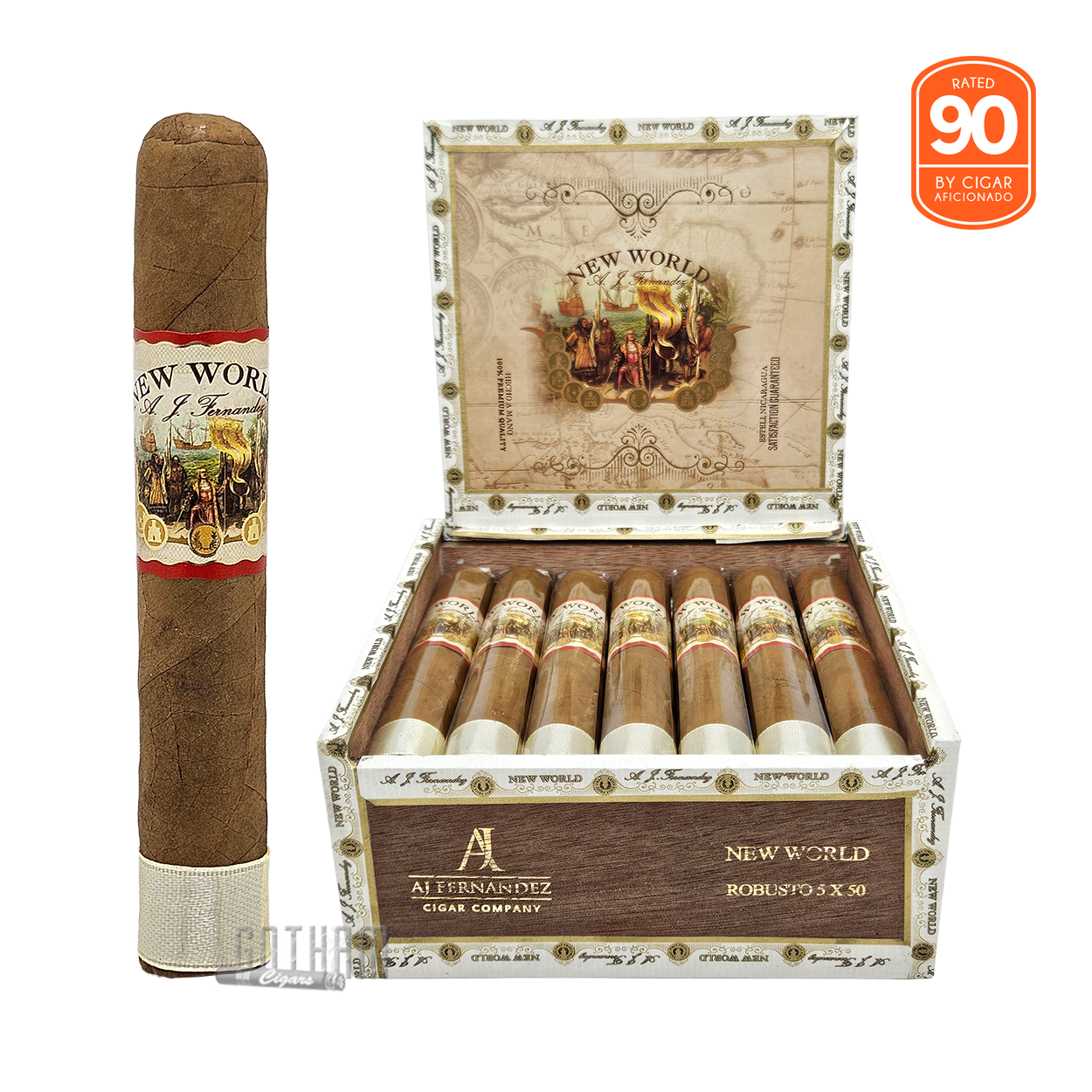 AJ Fernandez New World Connecticut Robusto | Premium Cigar