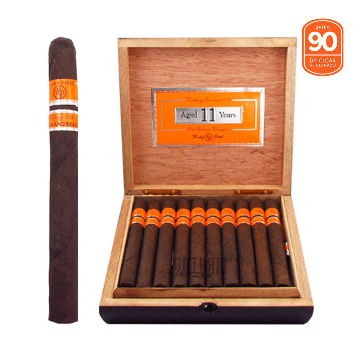 Rocky Patel Vintage 2006 San Andreas Churchill | Rich Churchill