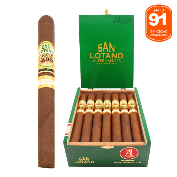 San Lotano Requiem Brazil Habano Churchill | Gotham Cigars