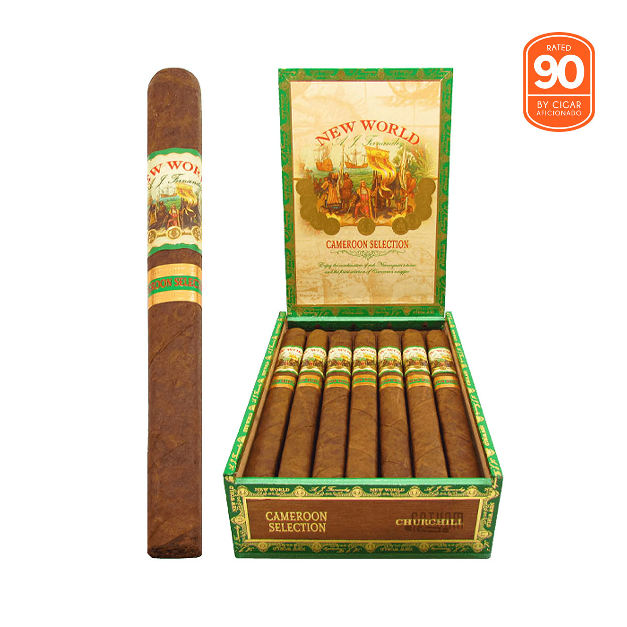 New World Cameroon Churchill | Gotham Cigars