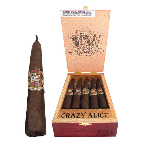 Deadwood Crazy Alice Short Pyramid | Gotham Cigars
