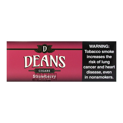 Dean's Large Cigars Strawberry 100 filtered cigar