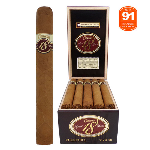 Cusano 18 Year Connecticut Churchill | Gotham Cigars