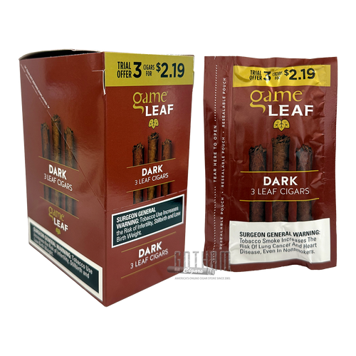 dark leaf tobacco Garcia y Vega Game Leaf Dark Cigars