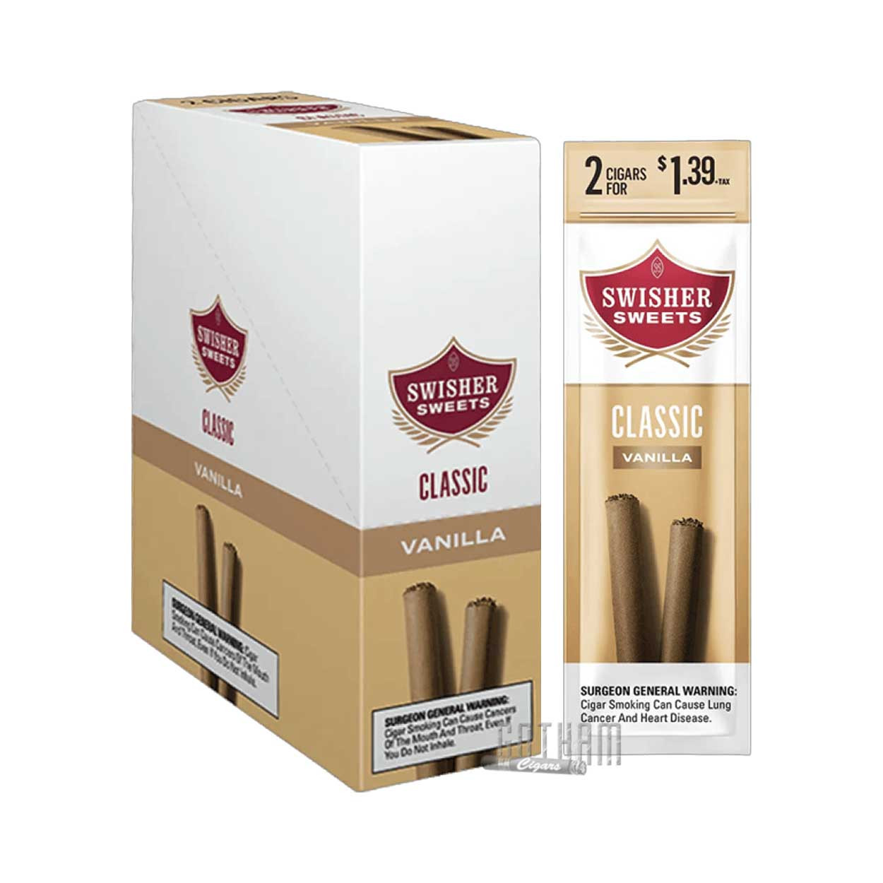 Swisher Sweets Cigarillos Vanilla