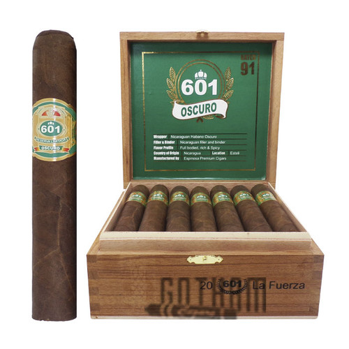 south green tobacco 601 Green Label Oscuro La Fuerza