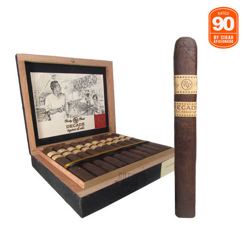decade tobacco PRINT AD 1978 Cigarettes 15 Fine Tobaccos Taste That Took 10 Yrs To Make Buy Rocky Patel Decade Cigars
