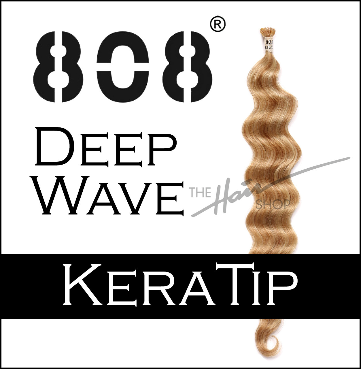 808 Keratin Deep Wave Hair Extensions