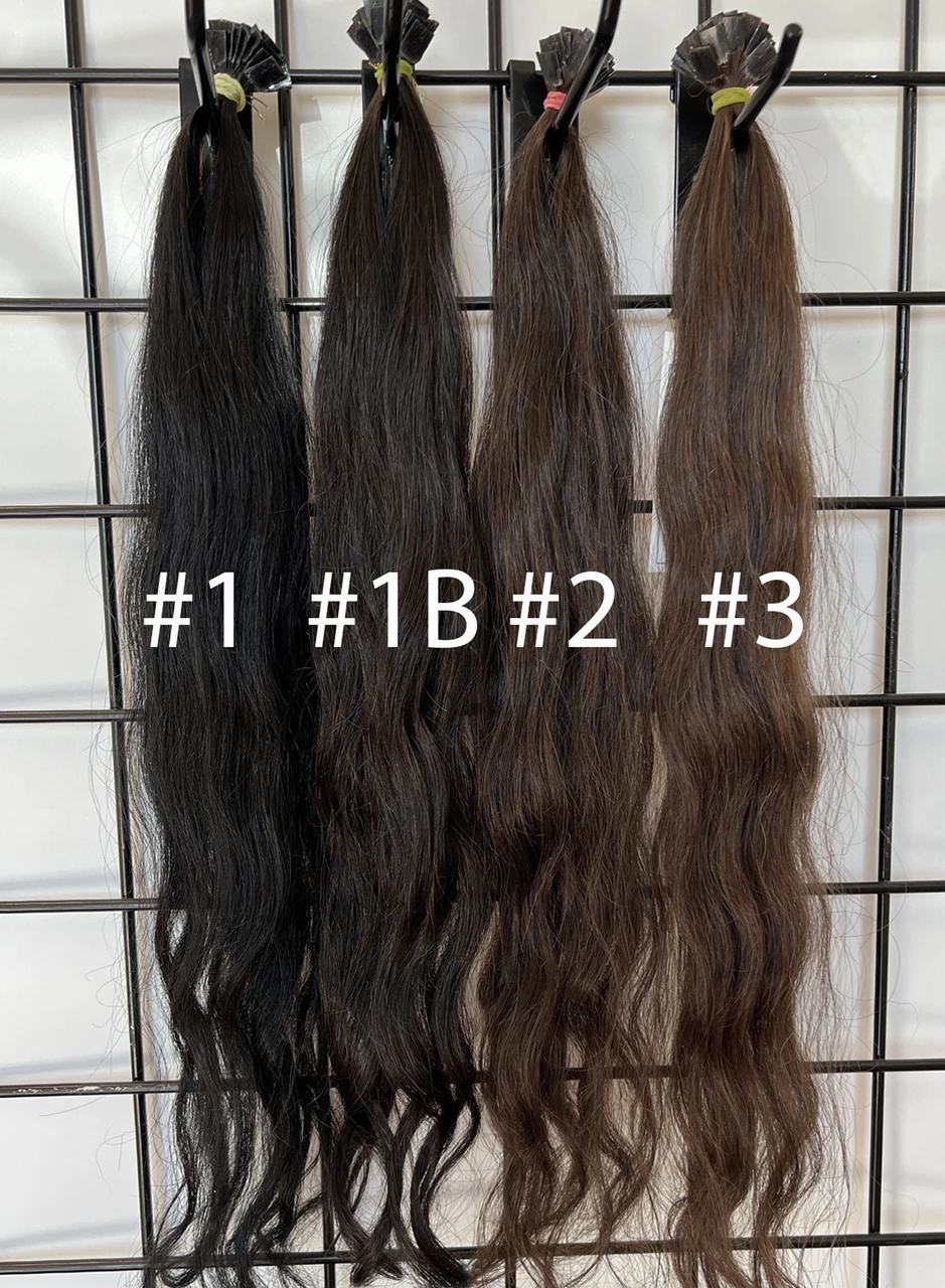 Q Indian k- tips #1, #1B, #2, #3 Natural Body Wave