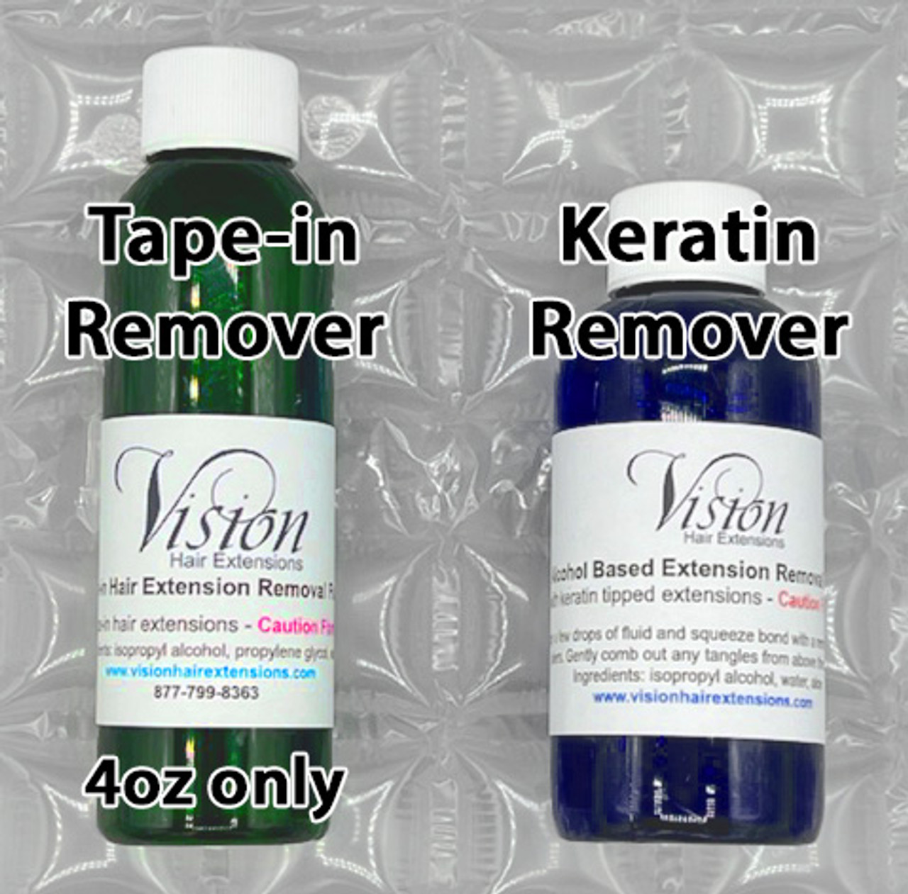 Remover Solution For Keratin & Tape-ins - Vision Brand  (SHIPS GROUND ONLY)