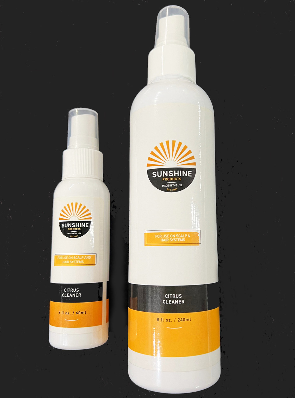 Citrus Cleaner remove tape-ins. by Sunshine Products