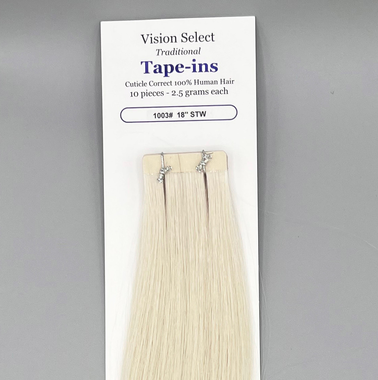 Tape-ins by Vision Select 18" - Buy 2 get 3rd pack half price