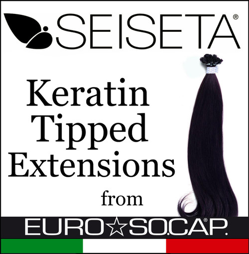 Seiseta by Euro SoCap fusion hair extensions