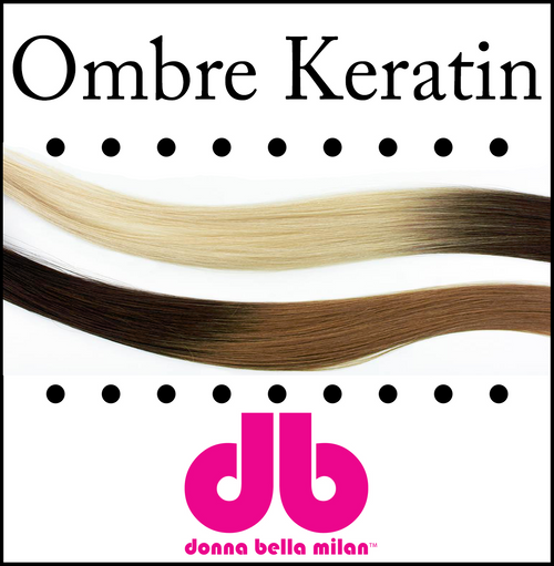 Donna Bella Kera-link Ombre fusion, 20 strands, 18"