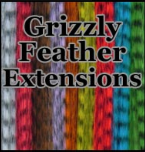 Grizzly Feather Hair Extensions