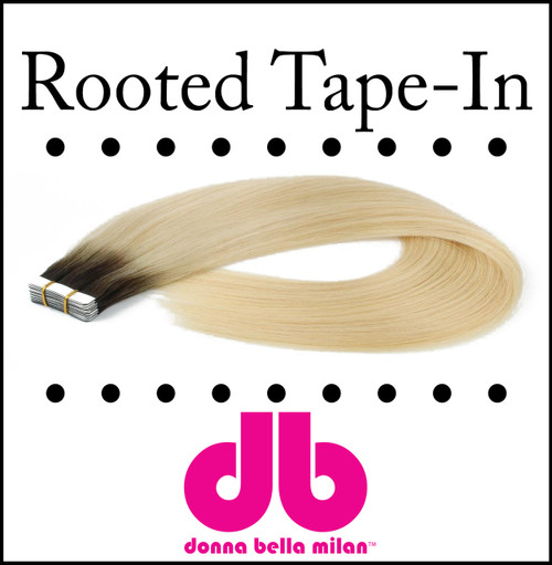 Donna Bella Rooted Tape-ins 10 strands, 18"