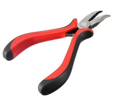 HARMONY 2 Pieces Pink&Black Handle hair extension pliers tools