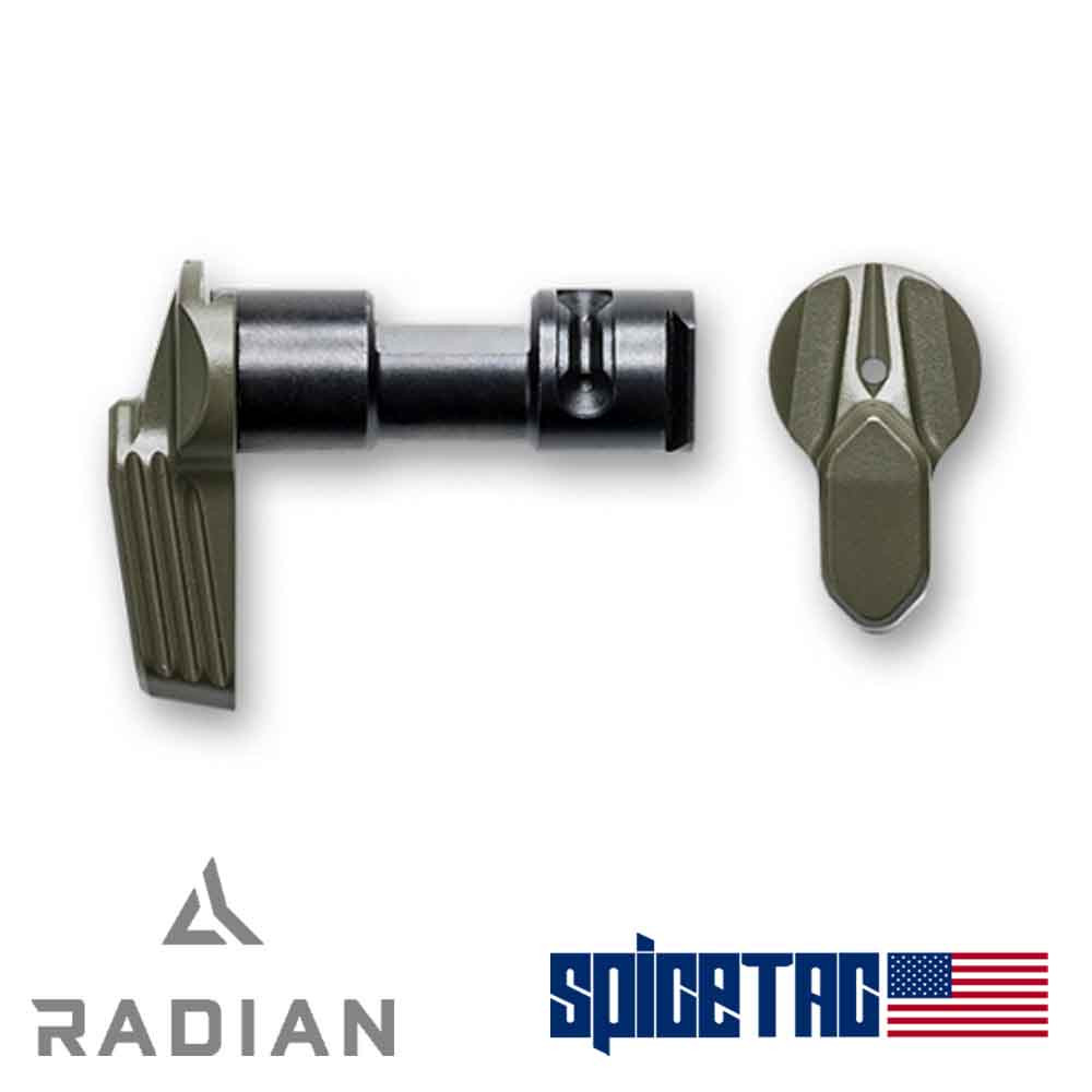 Radian Talon OD Green | Radian Ambi Safety | Safety Selector