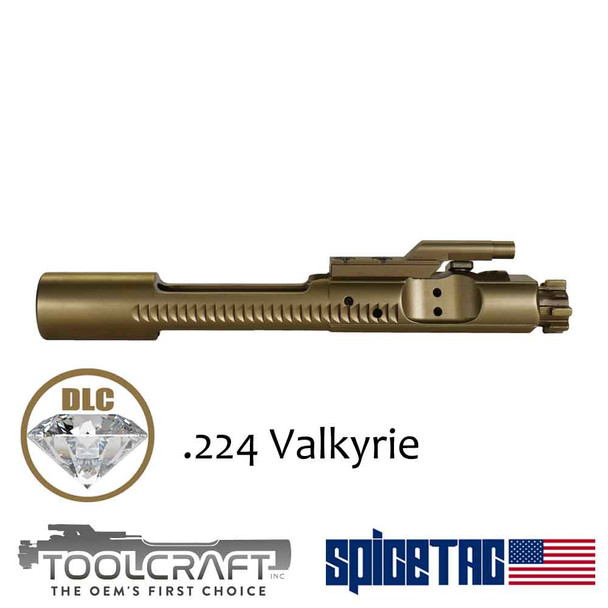 Toolcraft 224 Valkyrie Diamond DLC FDE BCG For Sale