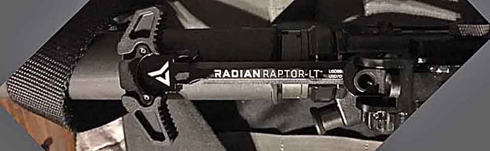 実物RADIAN RAPTOR タングステングレー チャージングハンドル www