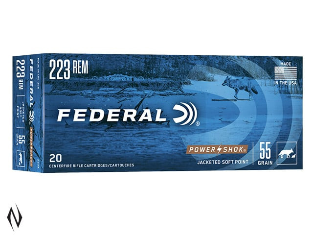 Federal .223 Remington 55gr SP