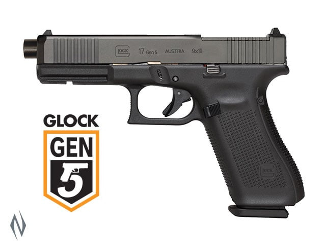 GLOCK 17A 9MM FULL SIZE 10 SHOT GEN5 MOS FS 122MM - Sunbury