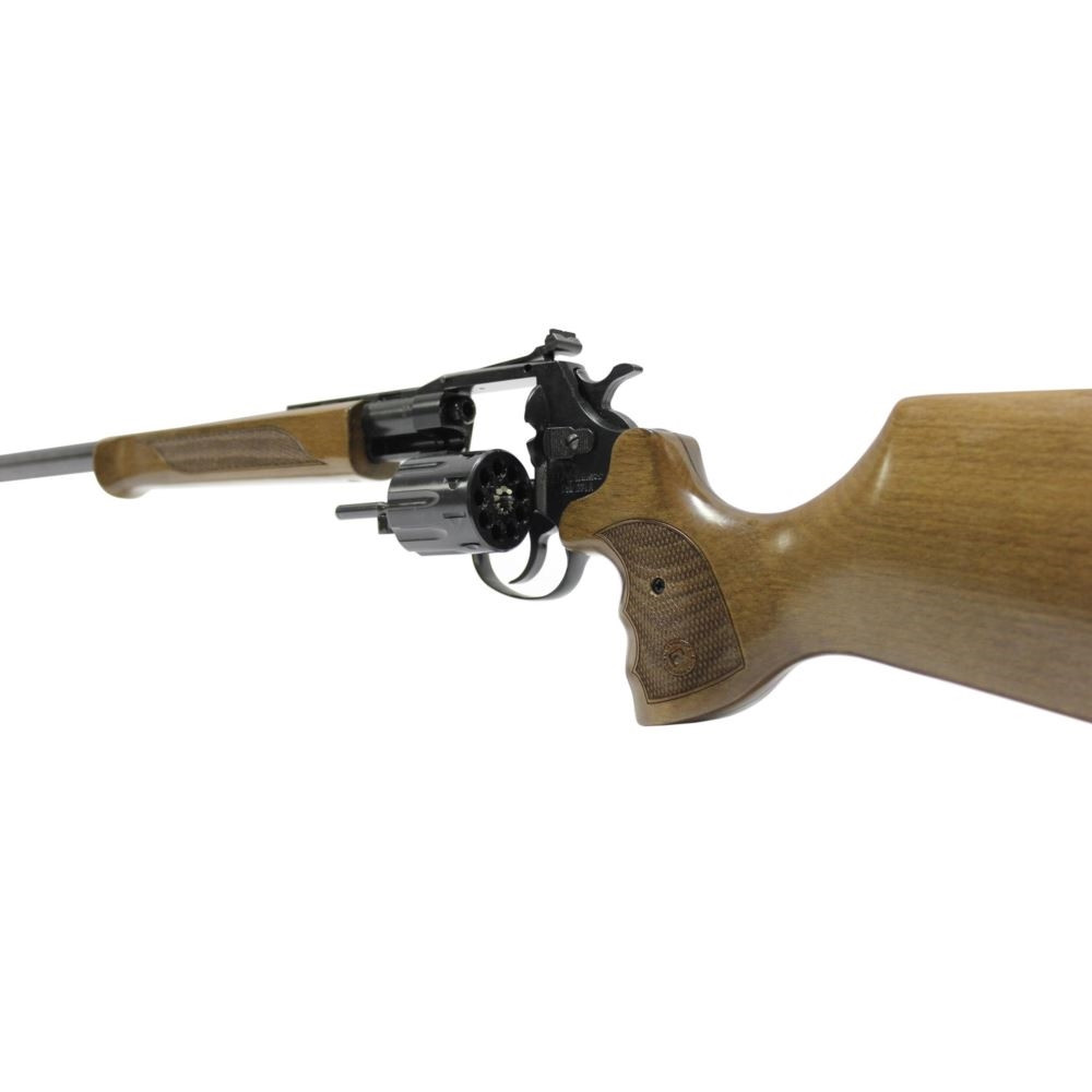 Alfa Proj Hunter 22LR Revolver Rifle Blued Timber 20