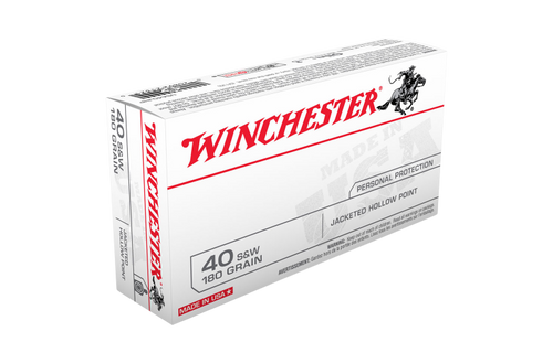 Winchester USA Value Pack 40S&W 180gr JHP