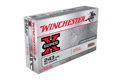 Winchester Super X 243WIN 80gr JSP