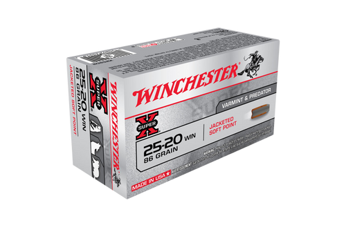 Winchester SuperX 25-20WIN 86gr SP
