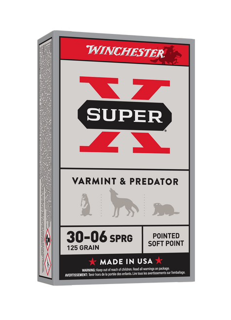 Winchester Super X 30-06Sprg 125gr PSP