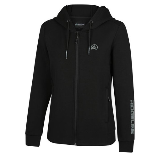 RL Womens Bonded Hoodie Black