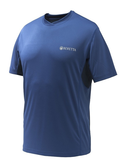 Flash Tech T-Shirt Blue Total Eclipse