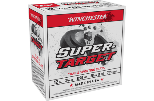 Winchester Super Target 12ga 1290fps 7.5 2-3/4" 28gm