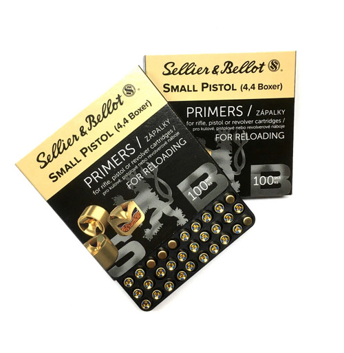 Sellier & Bellot Small Pistol Primer 4.4 SP Boxer