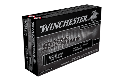 Winchester Super Suppressed 308WIN 168gr OTRS